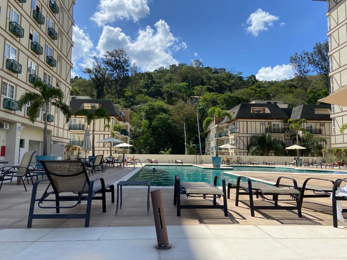 Apartament Flat 217 Granja Brasil - Com Piscina Em Itaipava Petrópolis Zewnętrze zdjęcie